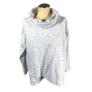 Fobya Polish Light Gray  Crowl Neck Sweater Size XL